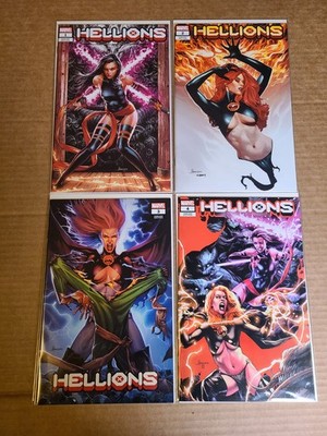 Hellions #1 - 4 Variant Lot 2020 X-Men, Jay Anacleto Exclusive