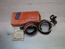 Vintage Wilson Goggles 40s Safety Glasses Steampunk Motorcycle w/ Box  Lenses