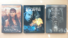 Rotten Tomatoes DVD LOT: Battlefield Earth, Alone In The Dark, Grey Owl ~L@@K!!~