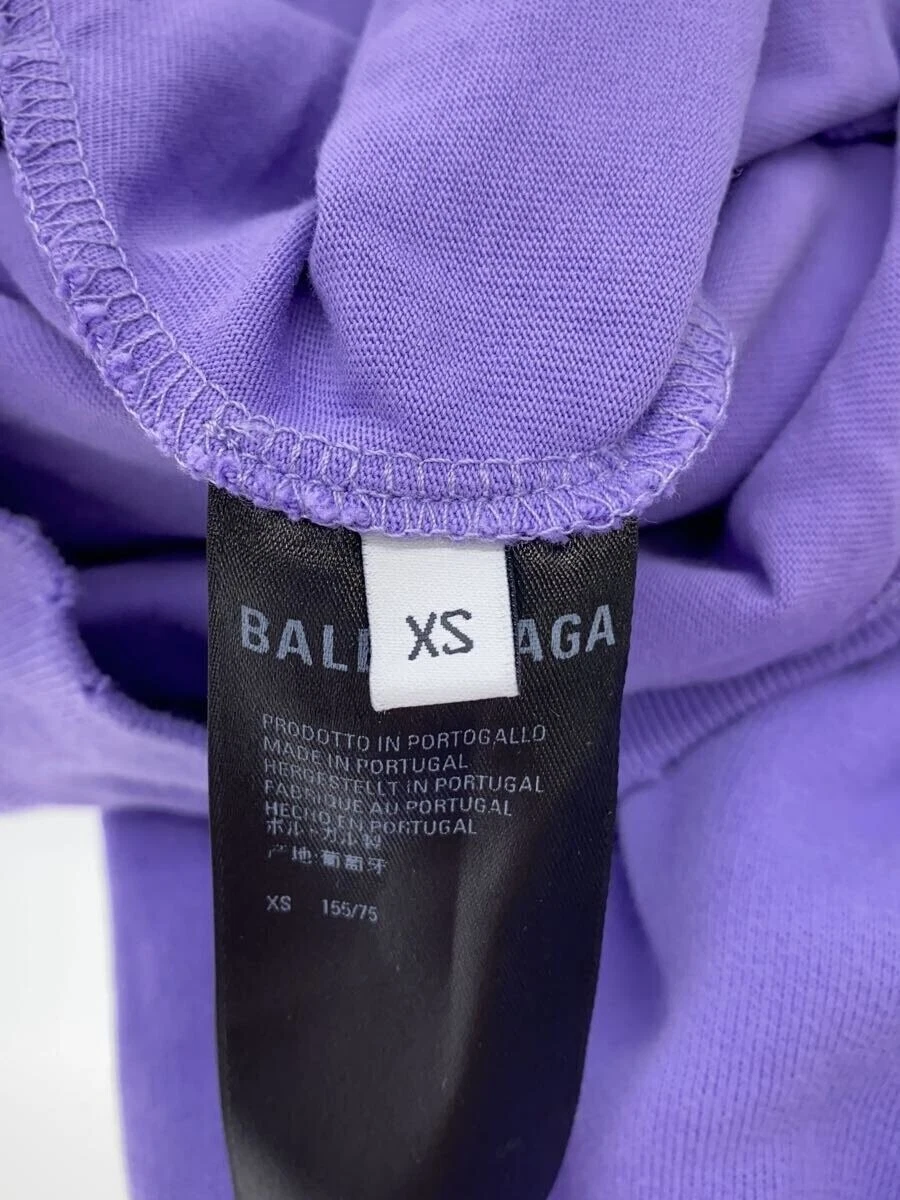Felpa con cappuccio BALENCIAGA viola XS usata