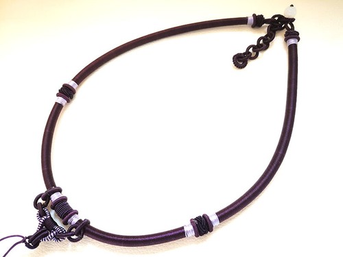 Collar colgante anudado hilo seda cordón anudado a mano cuentas de jade 5MM - Imagen 9 de 17