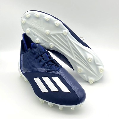 Adidas Adizero Scorch Football Cleats Navy Blue/White FX4250 Men\'s Size NWOB s-l400.jpg main image 3
