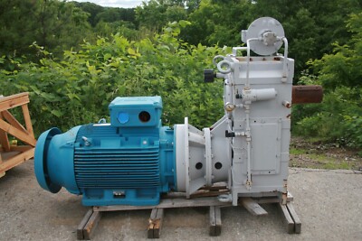 WEG W22 Inverter Duty Motor with Gearbox - 3PH, 175HP, 480V, 60Hz, 1780RPM, 194A