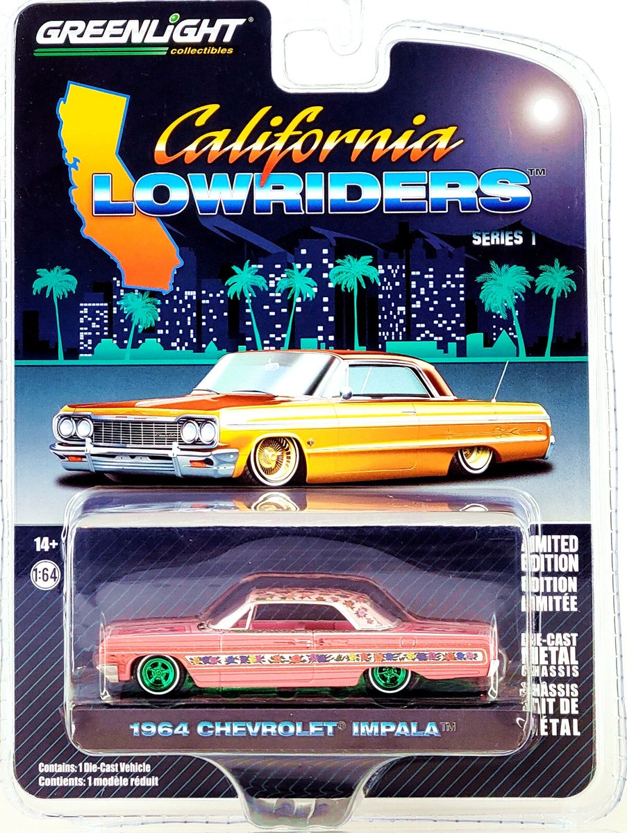 グリーンライト 1964 Chevrolet Impalaチェイス Greenlight 1:64 California Lowriders 1964 Chevrolet Impala