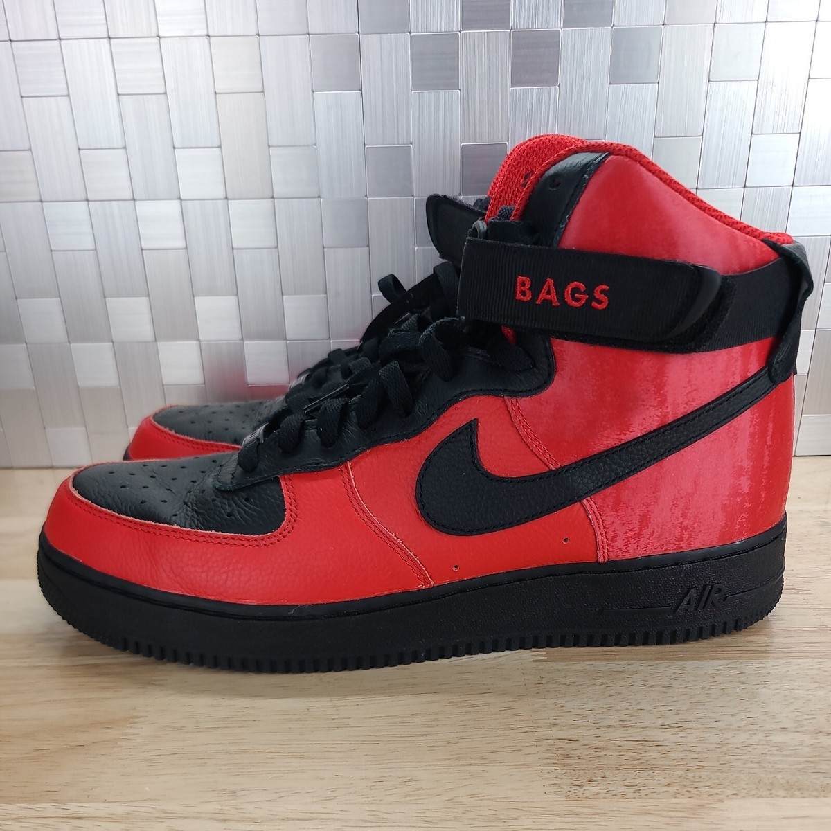 Python Red Suede Air Force Mid DZ3610 900 Men's Size 11 Nike Air