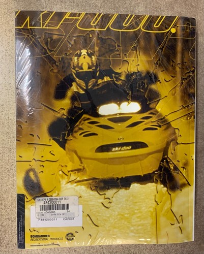 SKI-DOO SHOP SERVICE MANUAL 484200011 VOLUME 1 NEW IN PLASTIC WRAP - Picture 2 of 2