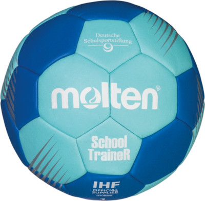 Molten Handball School TraineR H1F-ST IHF hellblau/blau Gr. 1