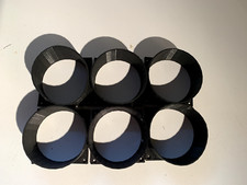 6 Pack of Antminer S9/L3 Vent Attachment Fan Duct Cooling Shrouds 125mm