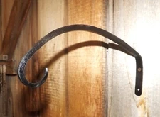Hand forged plant hanger