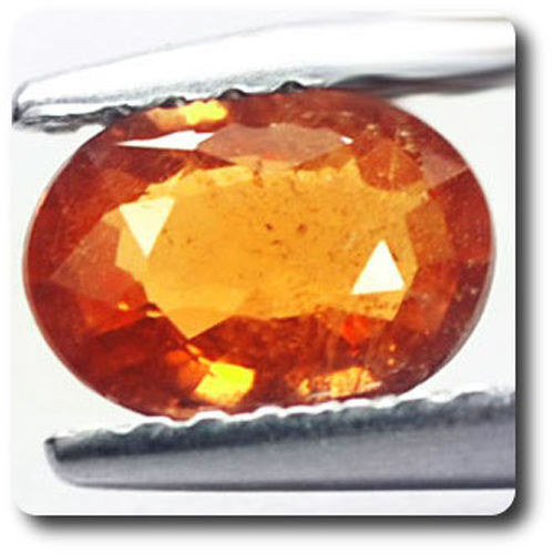 Grenat spessartite orange 0.93 cts SI1 de Namibie pour remplacer une gemme terne sur vos bijoux