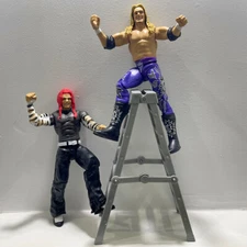 WWE Battle Packs WrestleMania 35 Jeff Hardy Edge Wrestling Action Figure AEW Toy