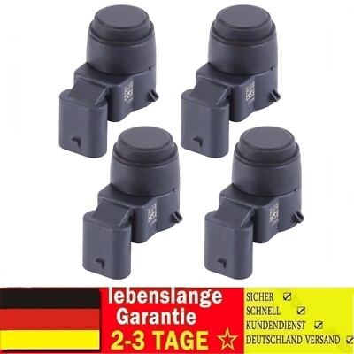 4 Stk Parksensor PDC Sensor Hinten Vorne für BMW E81 E82 E87 E88 E90 E91 E92 E93