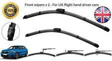 For BMW X2 2018-2024 Brand New Front Windscreen Wiper Blades 24"20"