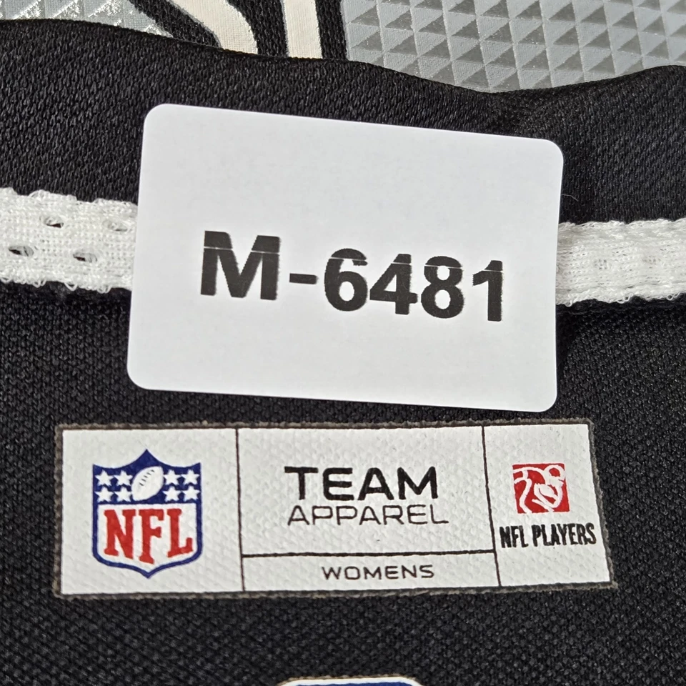 Camisa para mujer Oakland Raiders S camiseta negra Darren McFadden 20 Foto 2 de 4