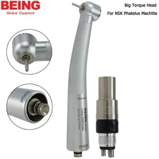 BEING Dental Turbine High Speed Handpiece NSK Phatelus Machlite Coupling 4 Holes