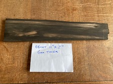 PIECE OF EBONY 6mm Thick