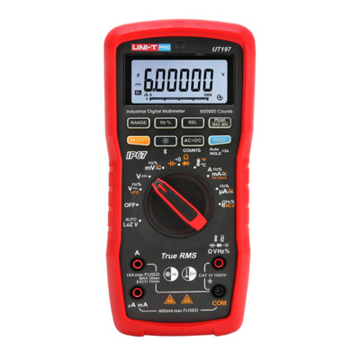 UNI-T UT197 Industrial Handheld Digital Multimeter Detector Multi-meter  KD