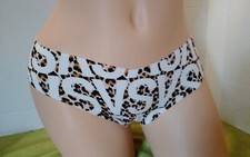 Panties Victoria's Secret Thong String Animal Print w/Brand SZ Med 2019