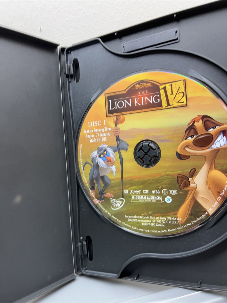 The Lion King 1 1/2 (DVD, 2004, 2-Disc Set, Limited Edition