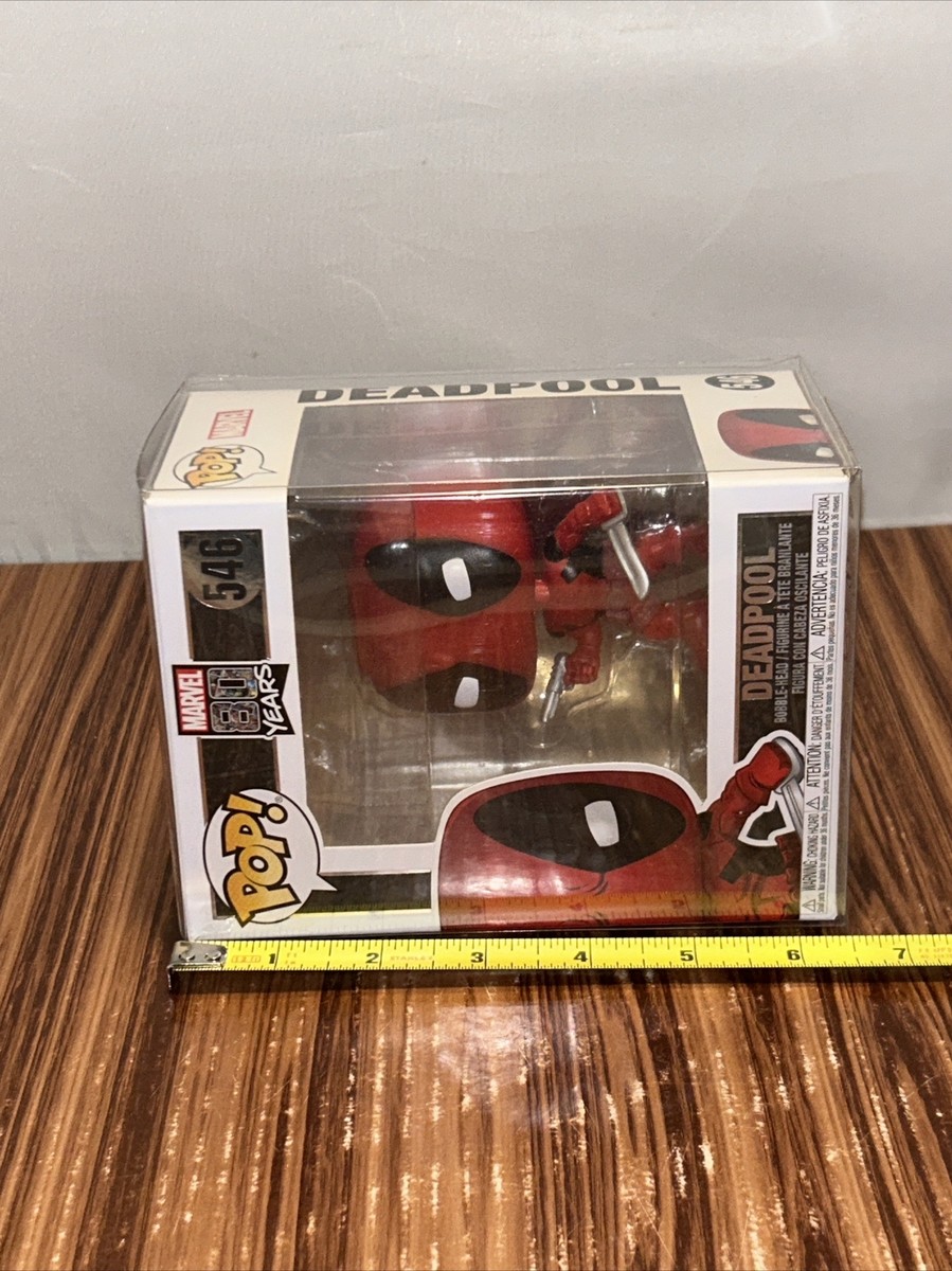 Funko POP! Marvel 80 years #546 Deadpool Vinyl Figure In Plastic