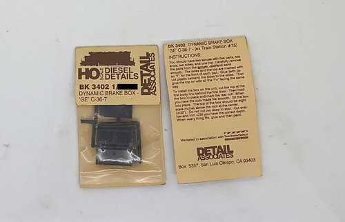 DETAIL ASSOCIATES American HO Scale Detailing Parts - Multi Listing - Picture 191 of 203