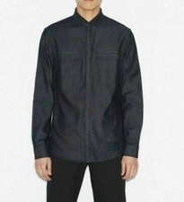 CAMICIA JEANS REGULAR ARMANI EXCHANGE UOMO 3GZC20 Z1HYZ BLU INDIGO DENIM
