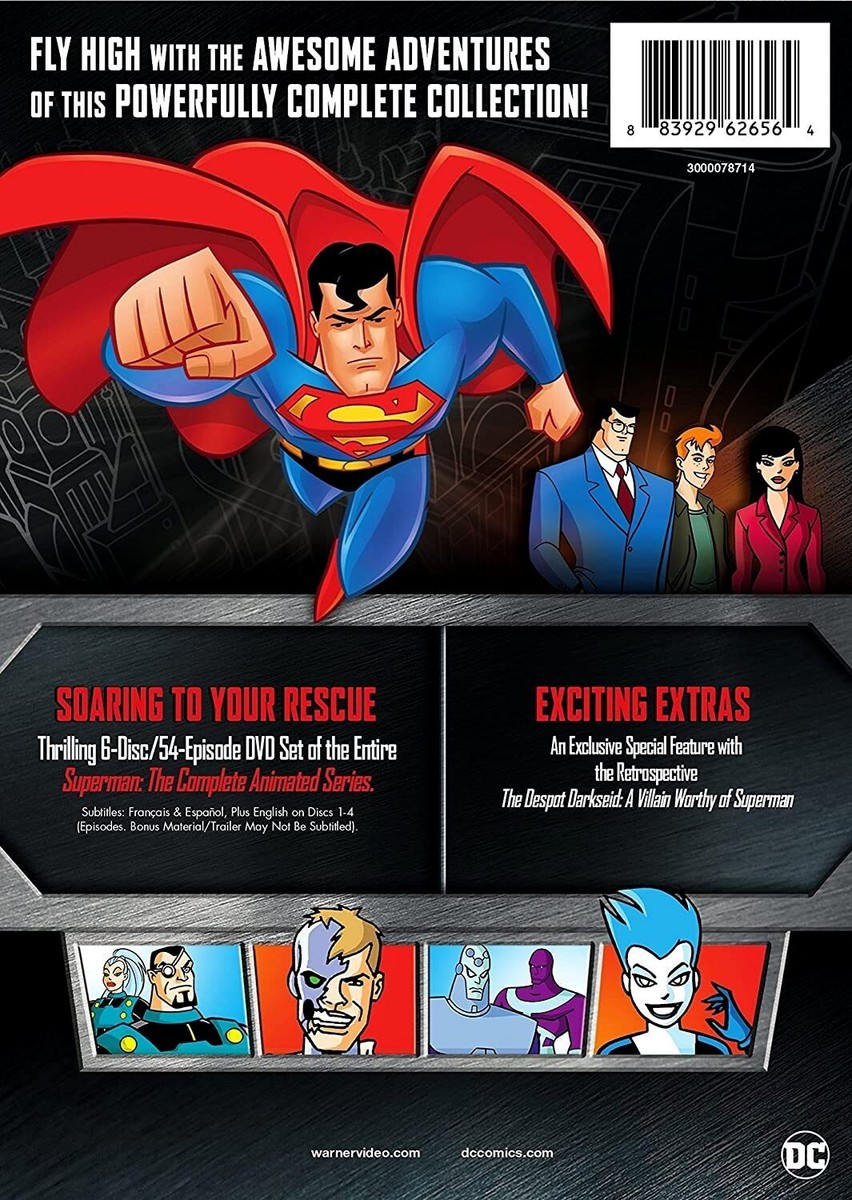 Superman The Animated Series Complete Collection Entire