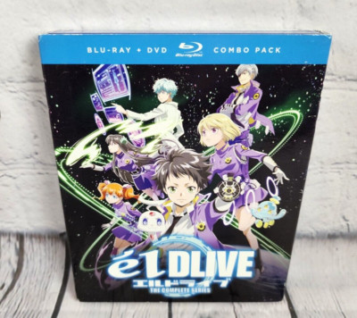 NEW Sealed EL DLIVE Complete Anime Cartoon Series (Blu Ray DVD Combo)