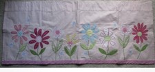 Pottery Barn Kids Daisy Pink Valance
