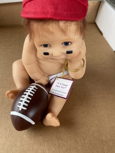 Ashton Drake Galleries "Is It Game Day Yet" Collectible Baby Doll figurine OSU - Picture 3 of 5