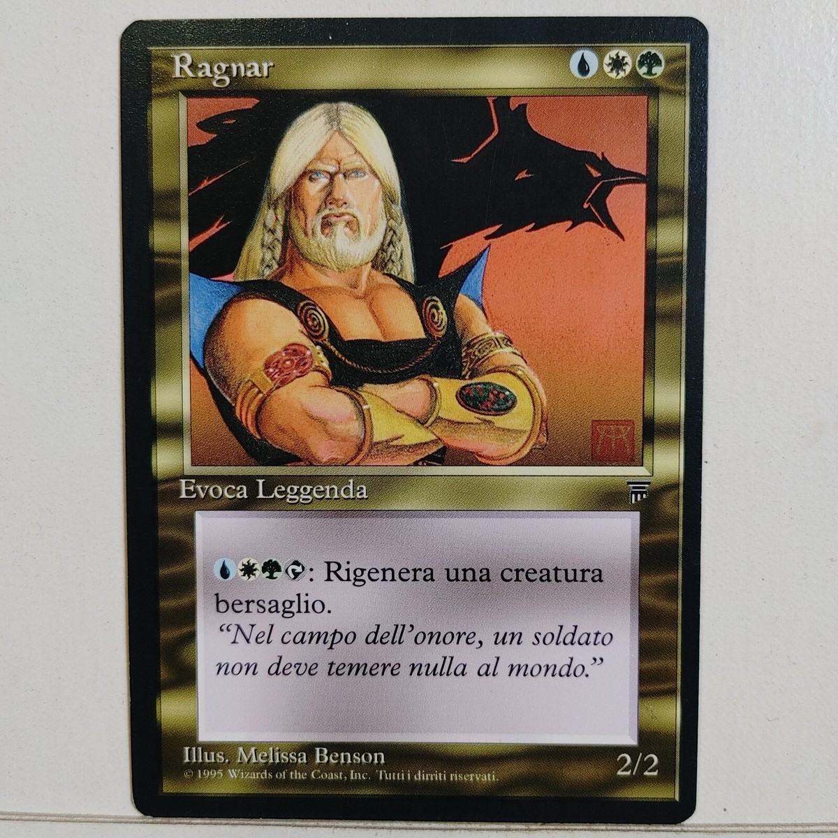 MTG　Ragnar　【LEG】 英語 MTG -- LEGENDS --- RAGNAR (ITALIAN) --- NM | eBay