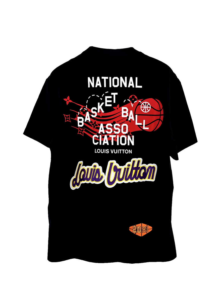 LOUIS VUITTON NBAコラボ Tシャツ ブラック XXLサイズ 9756 LOUIS VUITTON X NBA Multi Logo Black T-Shirt M | eBay