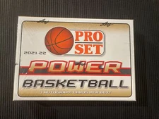2021/22 LEAF PRO SET POWER HOBBY BASKETBALL SEALED BOX  7 AUTO/AUTOGRAPH PER BOX