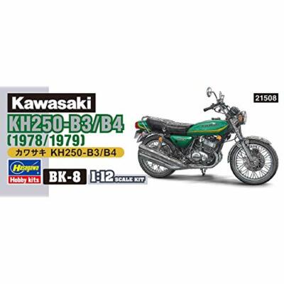 Hasegawa 1/12 Bike Series Kawasaki KH250-B3/B5 Model Kit w