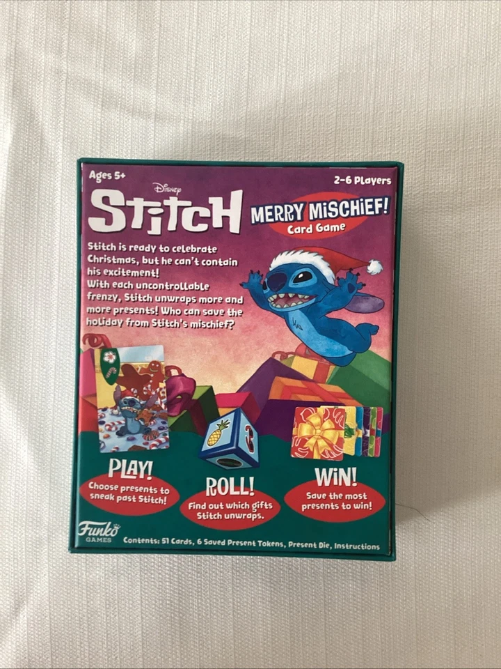 Jogo de cartas Disney Stitch Merry Mischief - Imagem 2 de 4