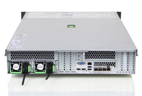 Fujitsu Primergy RX2540 M2 Server // 2x E5-2620 v4, 64 GB, 4x LFF, 2x PSU, Rails - Bild 3 von 5