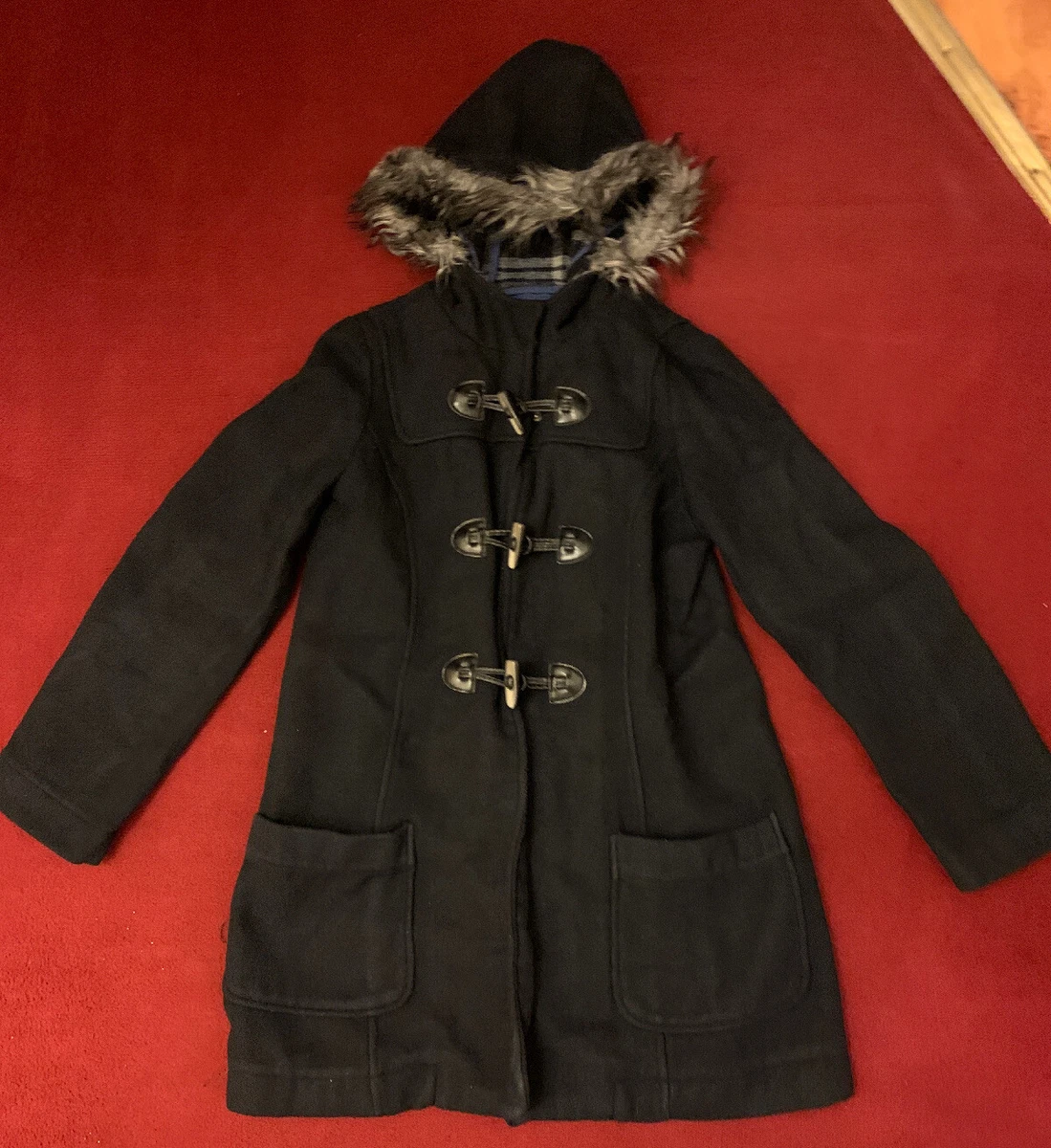 Ladies duffle coats ebay discount