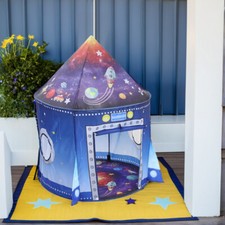 Children Kids Fantasy Rocket Indian Yurt Tents Indoor/Outdoor Playhouse Gift