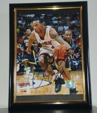 HAND SIGNED BY CARON BUTLER -  FRAMED - OFFICIAL NBA CERTIFIED - ORIGINAL