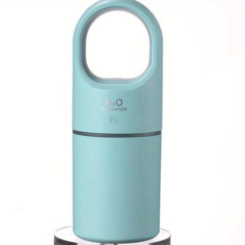 Mini Umidificatore Da Tavolo Auto Con Luce Notturna Atmosfera Aromaterapia 450ML - Foto 11 di 14