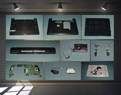 Ersatzteile - Asus Eee PC X101H - z.b. Tastatur / Rückseite / Abdeckung / Akku