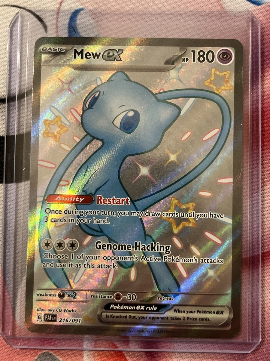 Mew ex 216/091 Paldean Fates Pokemon Card | eBay