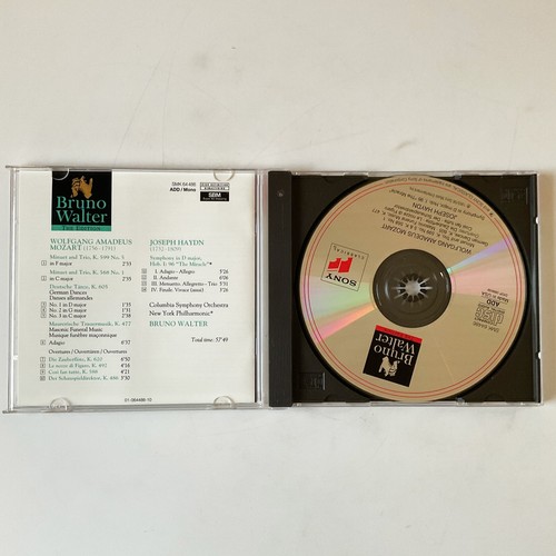 Bruno Walter The Edition CD Mozart Haydn Classical Music Sony Conducting - Picture 3 of 9