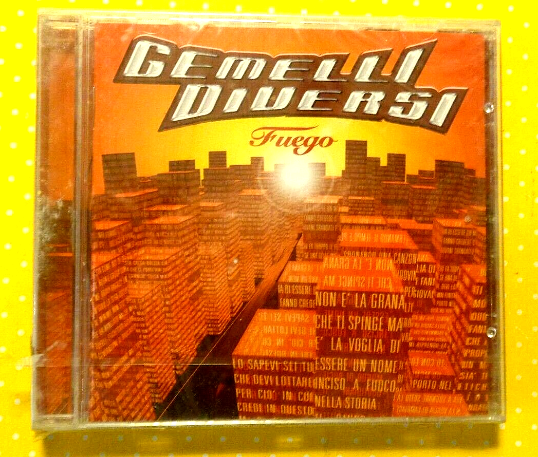 GEMELLI DIVERSI  -  FUEGO  -  CD 2002  NUOVO E SIGILLATO