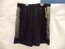 All In Motion: Boy Large Black Court Basketball Shorts 829576612765