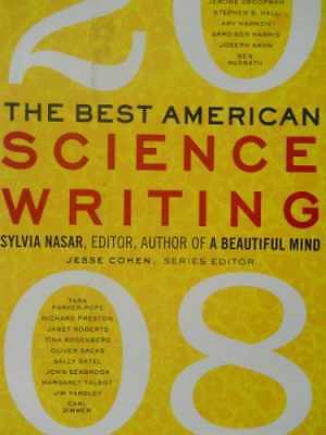The Best American Science Writing 2008 - Paperback, by Nasar Sylvia - Very Good