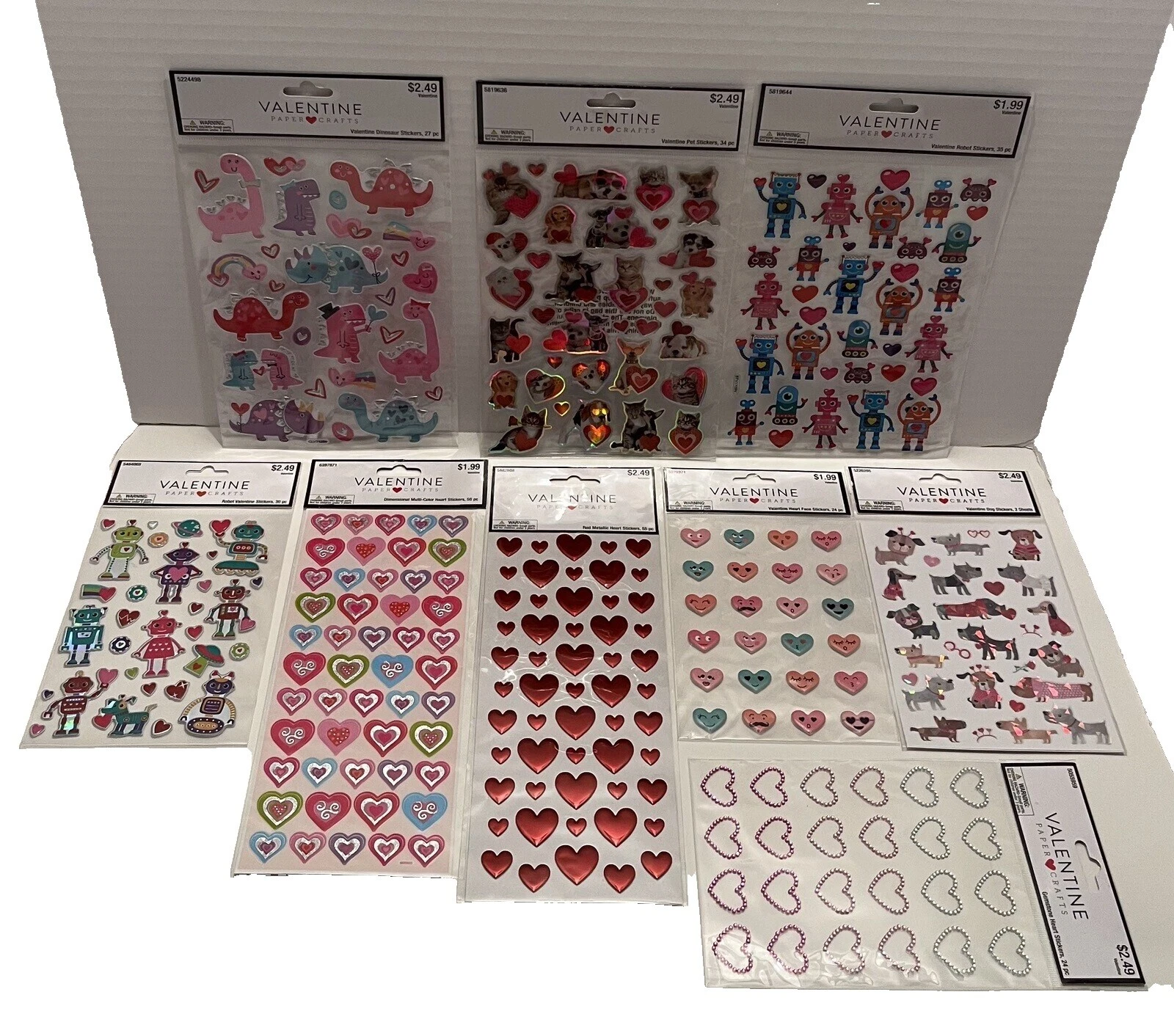 Calcomanías para Manualidades Multicolor Amor