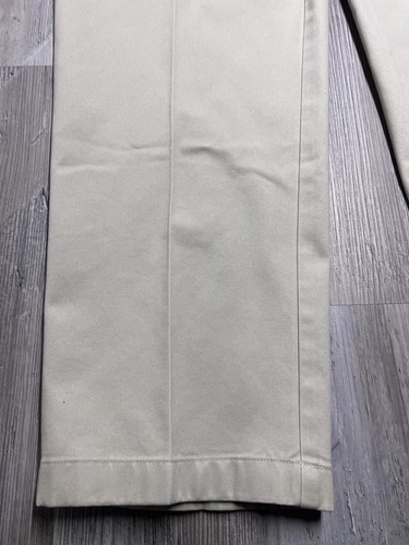Vintage L.L. Bean Khaki Pants Mens Sz 38x34 NWT Classic Fit Preppy Casual Slacks - Picture 4 of 13