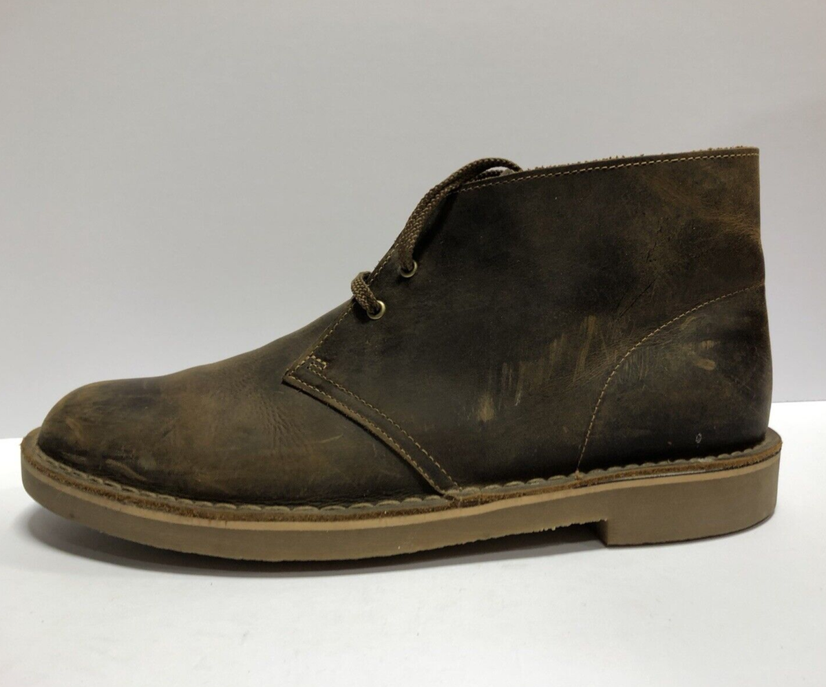 Clarks Mens Bushacre 3 Leather Chukka Boot Size 11.5 M | eBay display picture 3
