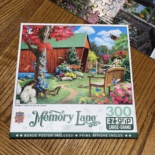 Master Pieces Memory Lane Puzzle "Bridge of Hope" 300 Pieces-24" x 18" Poster